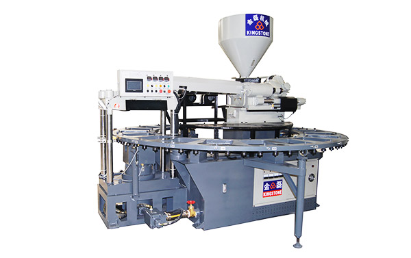 全自動(dòng)圓盤式單色塑膠涼鞋射出成型機(jī)JL-106 全自動(dòng)圓盤式單色塑膠涼鞋射出成型機(jī)JL-106